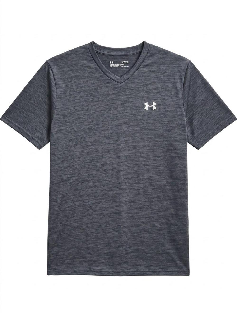 Under Armour Men’s Tech V-Neck Short Sleeve T-Shirt Charcoal